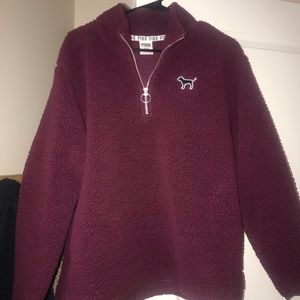 Victoria secret PINK quarter zip